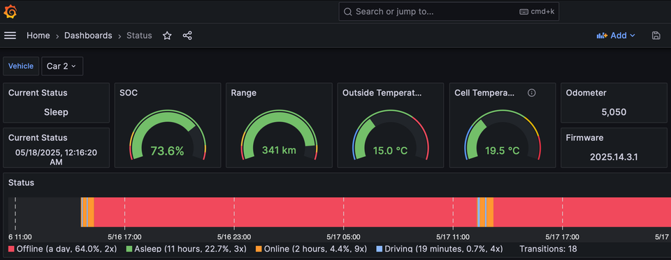Setting up TeslaLogger with a self-hosted Telemetry Server